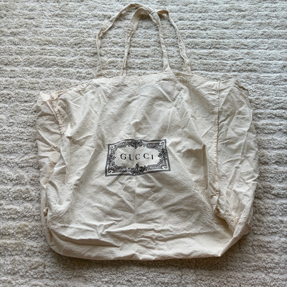 Oversized Cream Tote Bag